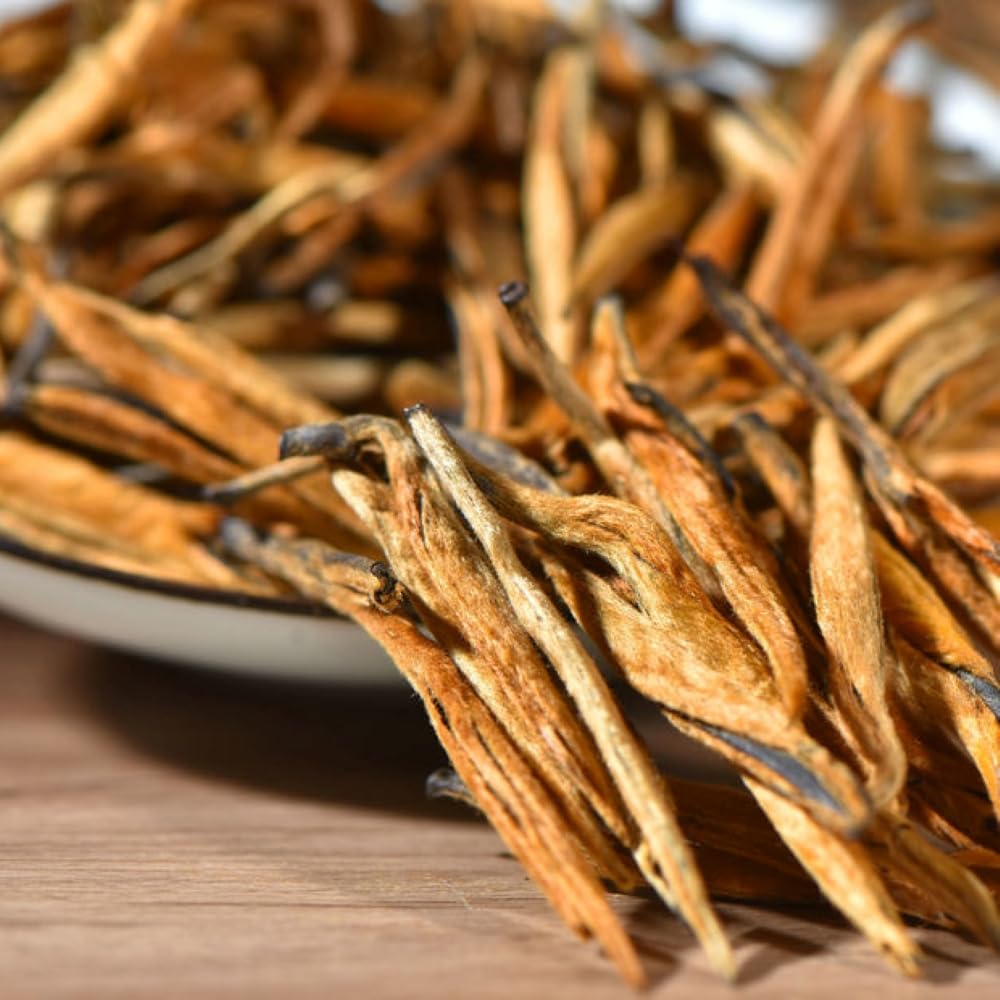 Yunnan Black Tea 雲南滇紅,蜜香金芽鳳慶大金针,125g*4,Shipped from China