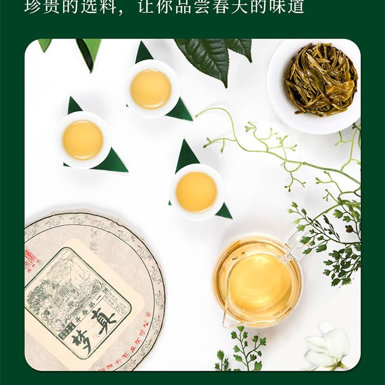 2021 Chen Sheng Hao Meng Zhen Raw Pu-erh Tea Cake, 357g, from Yunnan