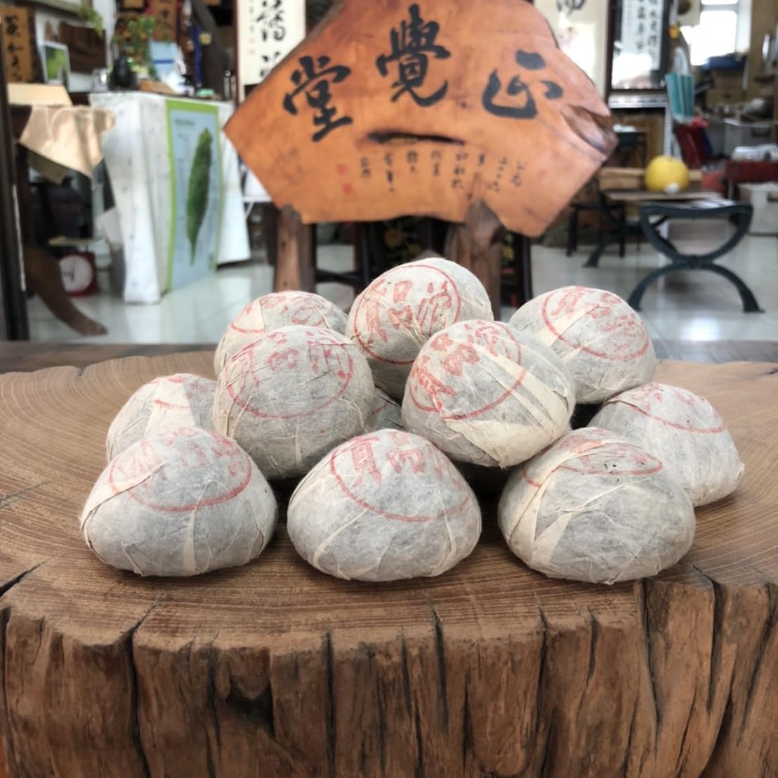 Pu-Erh tea,Late 1990s,Gongpintuo Yiwu Tea Area,50g*10,Raw