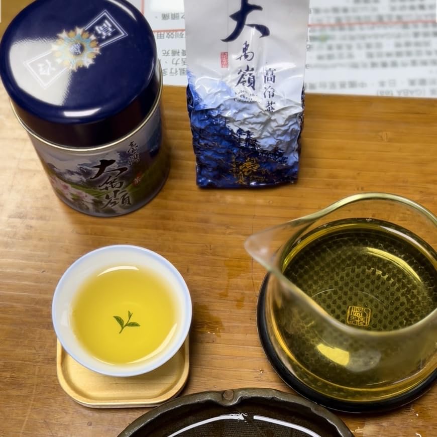 Taiwan unique tea,大禹嶺烏龍茶 Dayuling Oolong Tea,75g*4