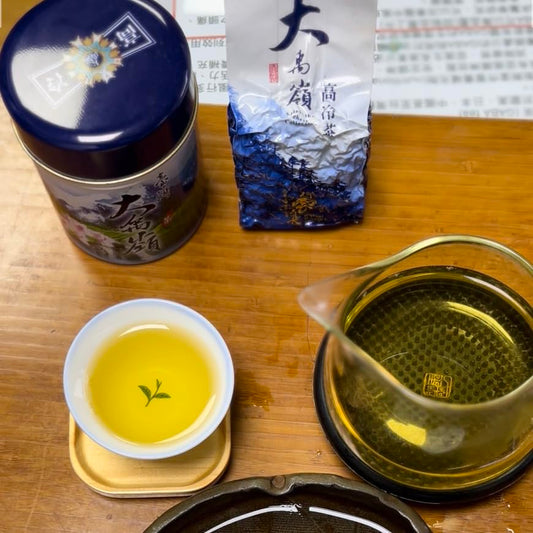 Taiwan unique tea,大禹嶺烏龍茶 Dayuling Oolong Tea,75g*4