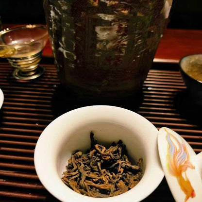 1991 Vintage Double Lion Tong Qing Hao Ripe Pu-erh Tea (350g)