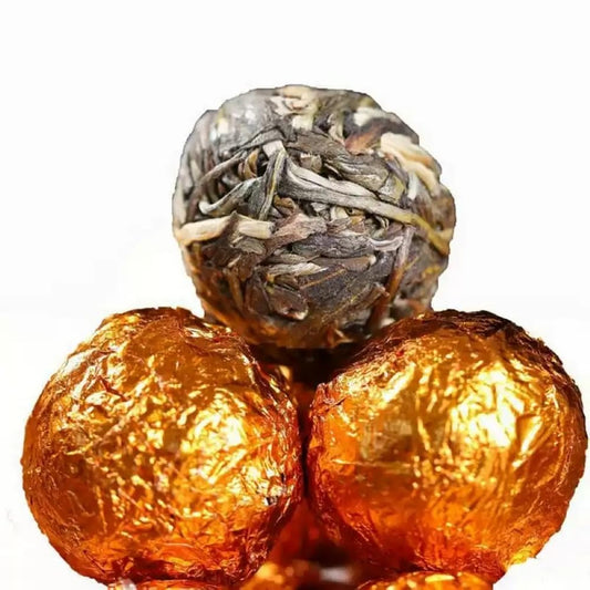 Sheng Jiayuan Bingdao Bawai Raw Pu-erh Tea Dragon Pearls, Ancient Tree Mini Tuocha, 500g Gift Box