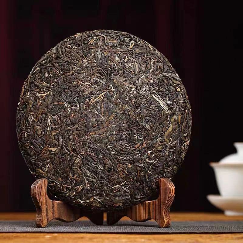 Sheng Jia Yuan 2016 Mansong Raw Pu-Erh Tea – 357g (12.6oz) Sheng Puerh Cake – Premium Aged Chinese Tea