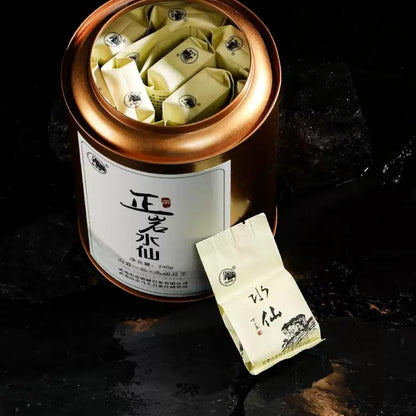 武夷岩茶,武夷山大红袍,醇香型正岩水仙茶罐装,248g*2,Shipped from China