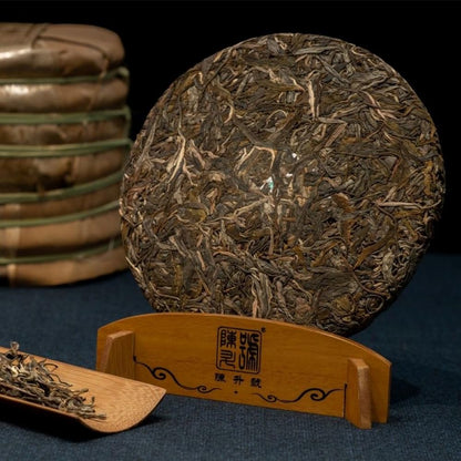 Chen Sheng Hao 2019 Raw Pu-Erh Tea – 357g (12.6oz) Sheng Puerh Cake – Premium Aged Chinese Green Tea