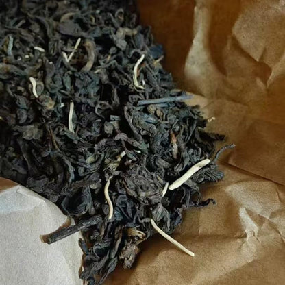 1990s Ginseng Brick Ripe Pu-erh Tea, 200g, from Yunnan