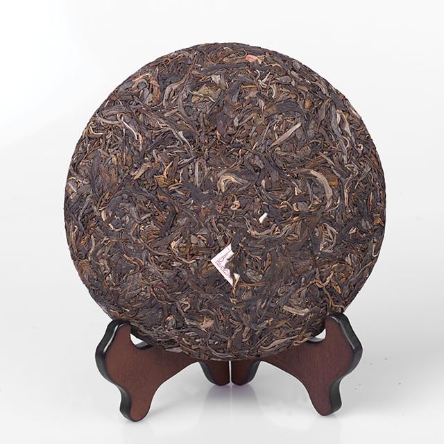 Douji 2014 Dadou Raw Puerh Tea Cake 357g - Aged Xishuangbanna Small Arbor Tree Spring Tea