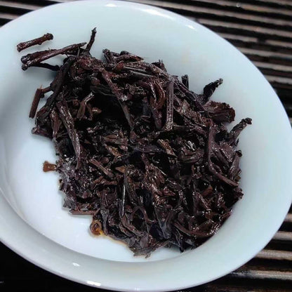 1980s Shenchang Zhan Jin Qian Mark Liu Bao Tea, 800g Basket, Dry Storage Aged Tea