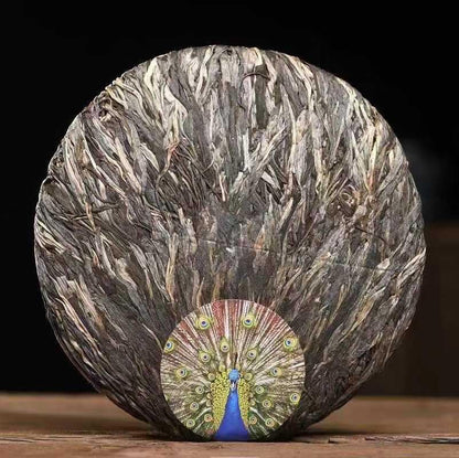 2009 Bingdao "Thousand Feather Peacock" Raw Pu-erh Tea Cake (1000g)