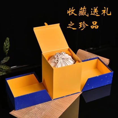 2021 Bingdao Peacock Raw Pu-erh Tea Cake Set, 357g × 7, Ancient Tree Tea from Yunnan