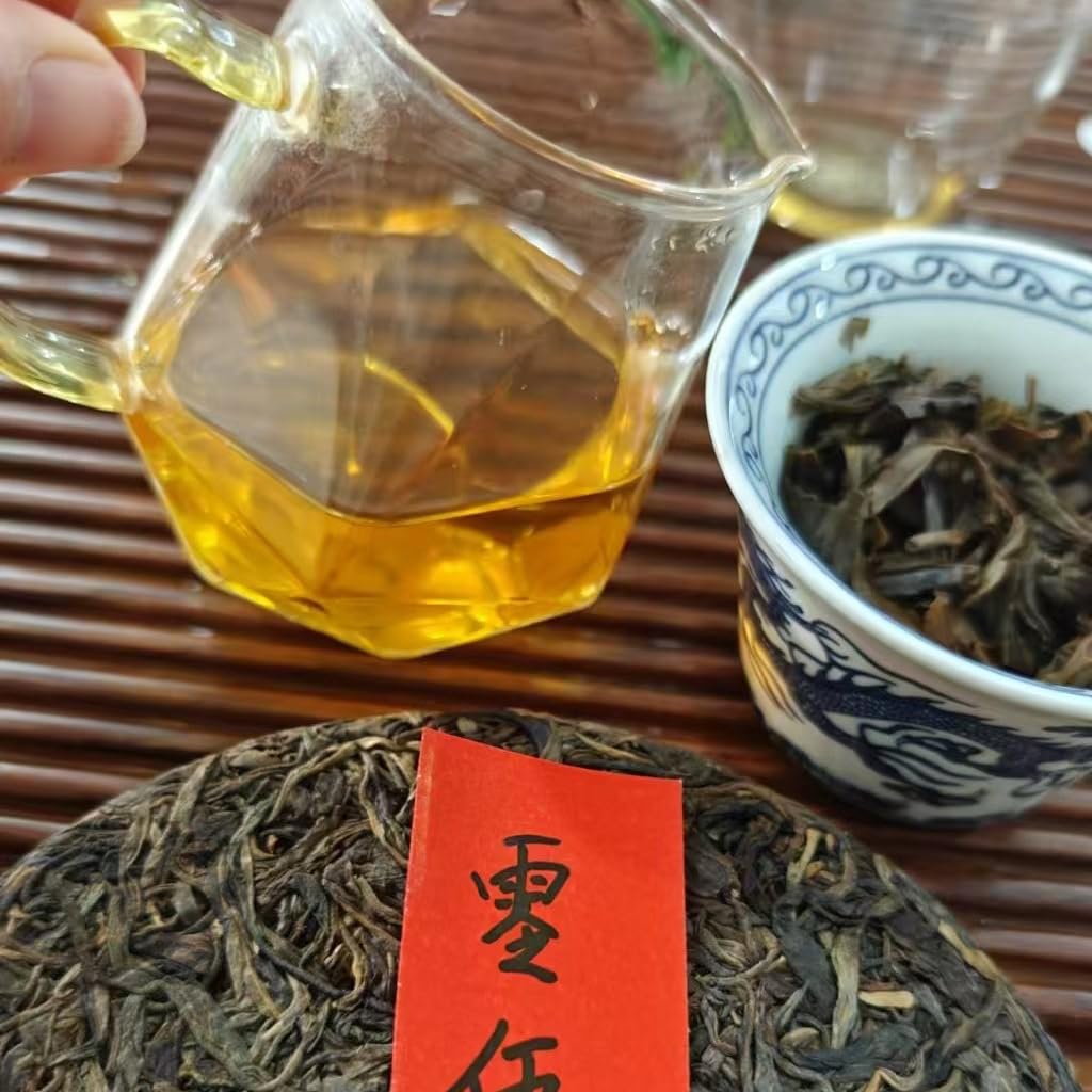 2005 Yiwu Bayiqing Raw Pu-erh Tea Cake, 357g, from Yunnan