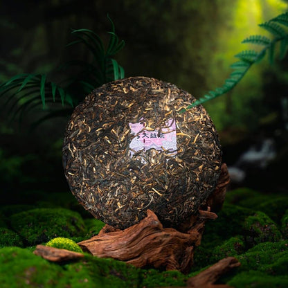 2024 Qiaomu Ancient Tree Raw Pu-erh Tea Cake, 357g, from Yunnan