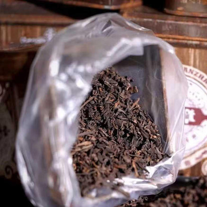1999 Huayuan Tea Factory Golden Crown Banzhang Ripe Pu-erh Tea, 180g*2 Tin, from Yunnan
