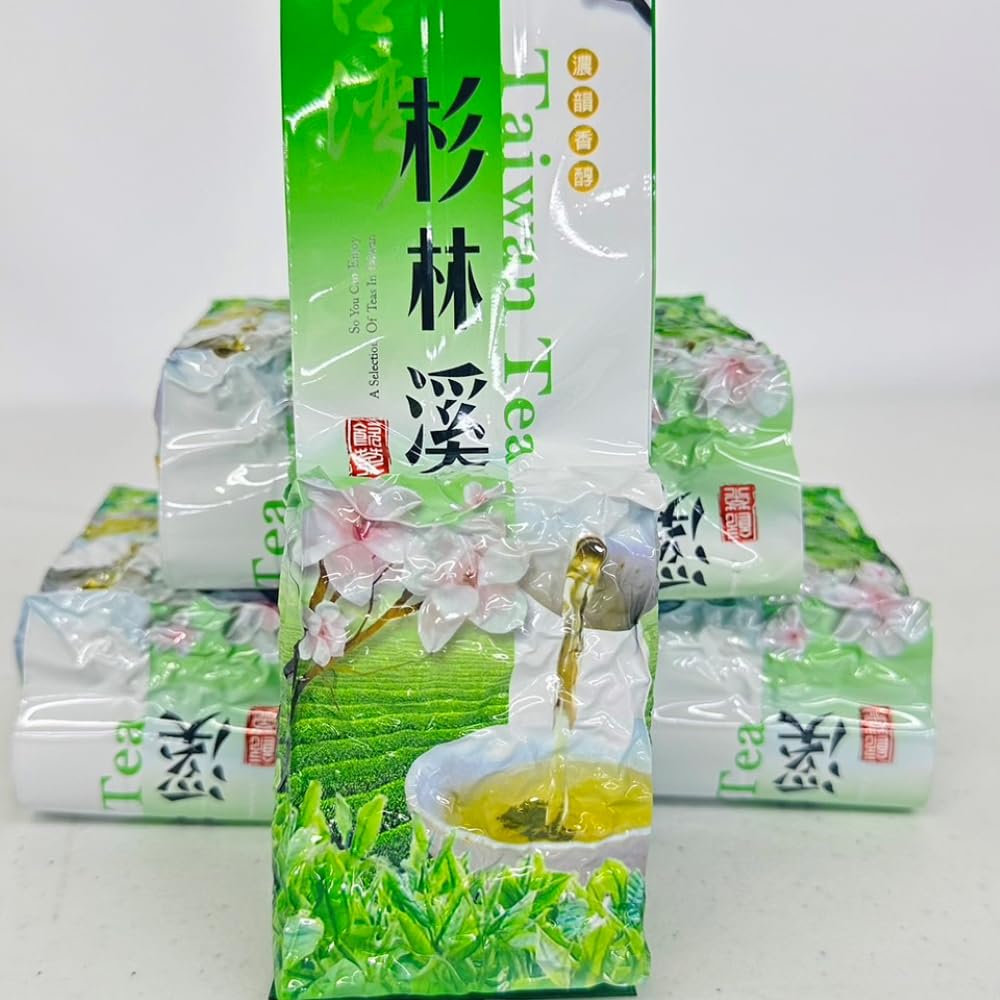 Taiwan unique tea,Fragrant type Oolong tea,杉林溪烏龍茶 Chin-Shin-Oolong,Shanlinxi,NO Roasting,150g*4