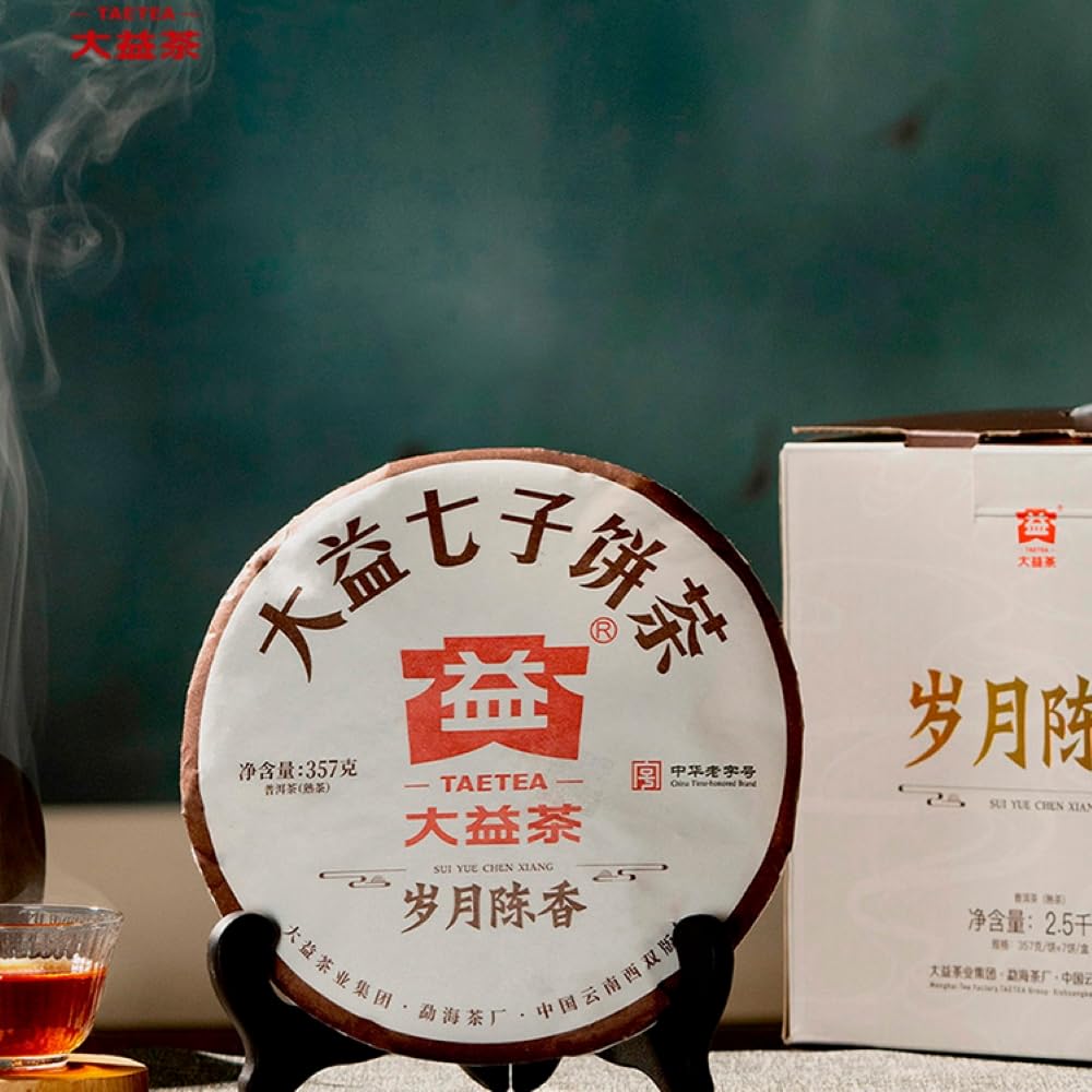 Dayi Suiyue Chenxiang Ripe Pu-Erh Tea 2022 – 357g