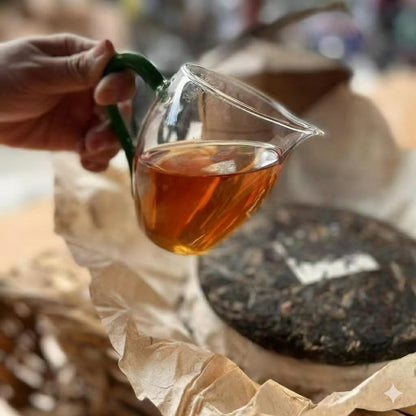 2005 Raw Pu-erh Tea Cake, Spring Tips Wild Leaves, 357g, from Yunnan