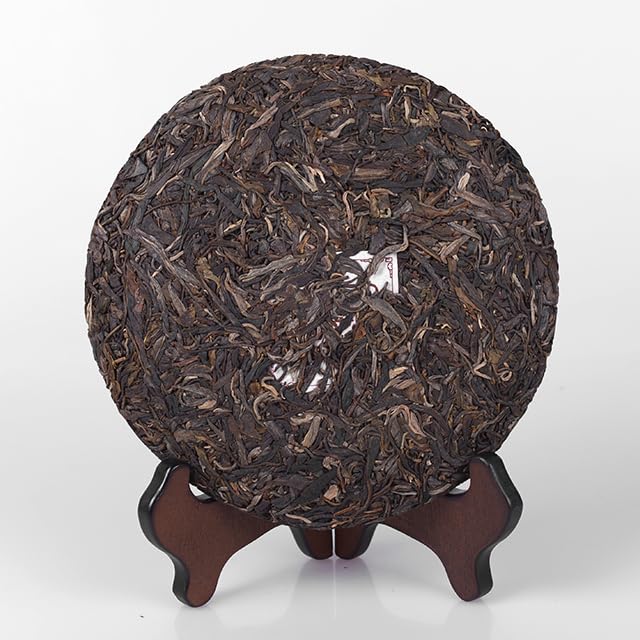 Douji 2014 Jin Dou Raw Pu-erh Tea Cake - 357g (12.6oz) Authentic Yunnan Ancient Tree Spring Tea