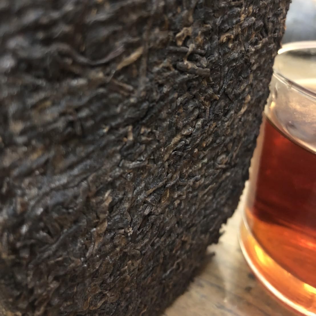 Pu-Erh tea,1990s,Menghai/Aged Pu’er Ripe Tea Brick,250g,Ripe