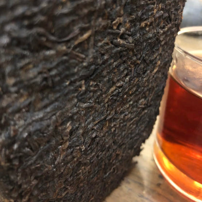 Pu-Erh tea,1990s,Menghai/Aged Pu’er Ripe Tea Brick,250g,Ripe