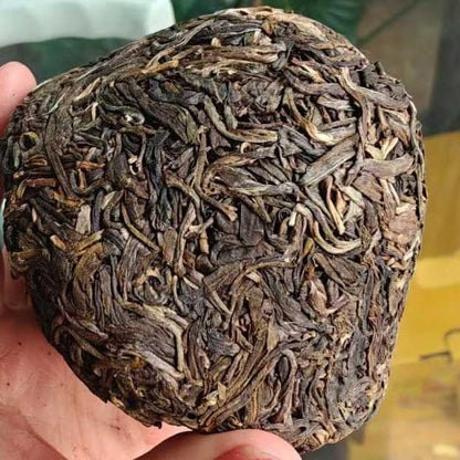 2008 Aged Yiwu Ancient Tree Mushroom Tuo Tea - Raw Puerh (2 Pack x 250g, Total 500g)