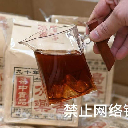 1990s Bingdao Wild Ripe Pu-erh Tea with Herbal Aroma, 250g, from Yunnan