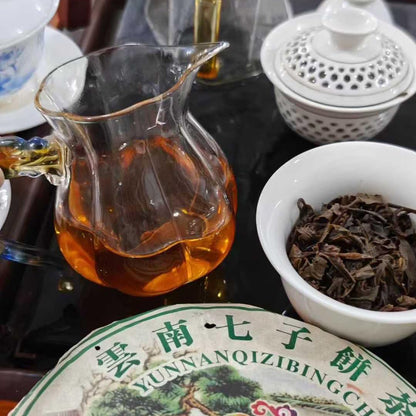 2007 Cai Yun Nan Xian Raw Pu-erh Tea Cake 357g
