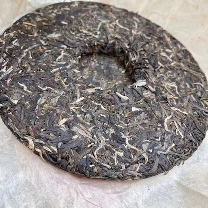 2018 Mengku Virgin Forest Extra Large Tree Raw Pu-erh Tea Cake, 357g, from Yunnan