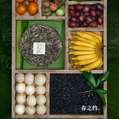 Rainforest Chunrong 2022 Raw Pu-Erh Tea Cake 357g – Premium Yunnan Sheng Puerh