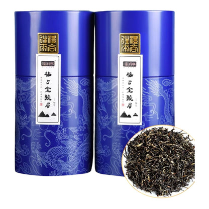 Wuyi Black Tea 武夷紅茶,桐木關梅占金俊眉花果香,250g*2,Shipped from China