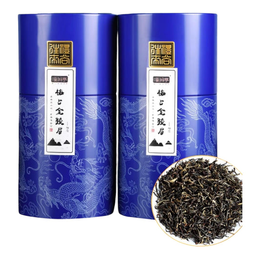 Wuyi Black Tea 武夷紅茶,桐木關梅占金俊眉花果香,250g*2,Shipped from China