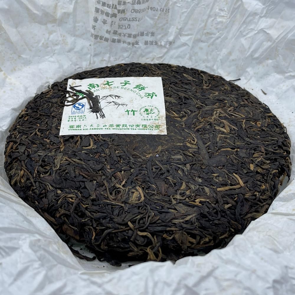 Pu-Erh tea,2012,SIX FAMOUS TEA MOUNTAIN,Bamboo,357,Raw