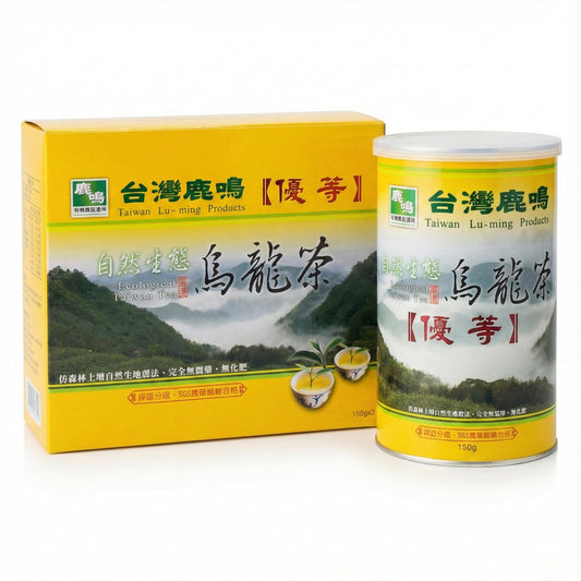 Taiwan Luming Natural Ecological Oolong Tea Gift Set–Winter Competition "Excellent Grade"–300g
