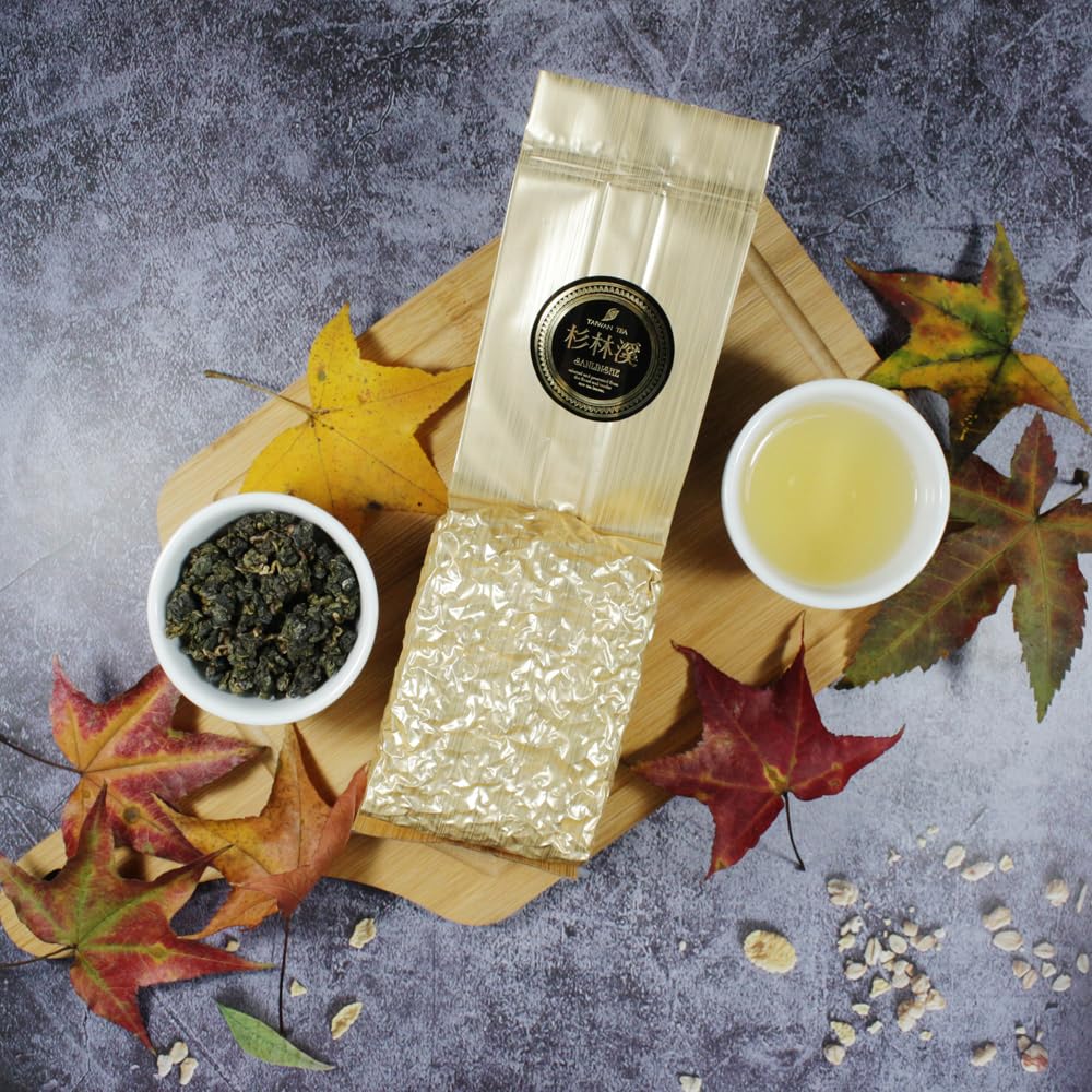 Taiwan unique tea,杉林溪烏龍茶葉 Shanlinxi Oolong Tea,150g*4