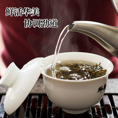Douji 2017 Golden Dou Raw Puerh Tea Cake 440g Iron Cake