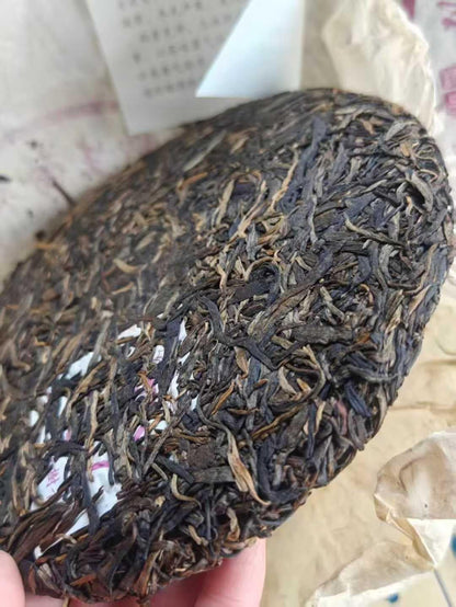 2004 Vintage Banzhang Wild Arbor Raw Puerh Tea Cake 357g