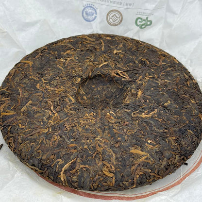 Pu-Erh,2015,廣雲雙寶GYDD,老陳皮古樹 Old Tangerine Peel Ancient Tree,500g,Cooked