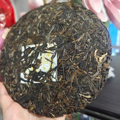 2006 Five-star Peacock Raw Pu-erh Tea Cake, 357g, from Chunhai Tea Factory, Yunnan