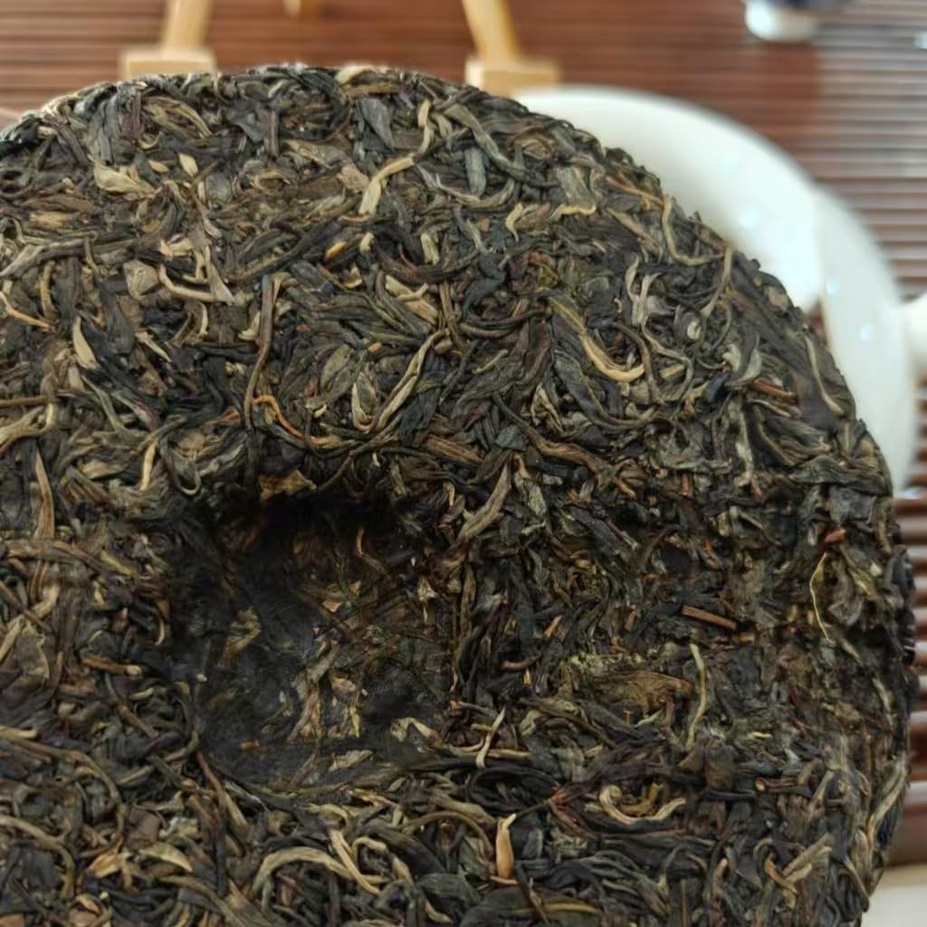 2008 Kuzhu Mountain Raw Pu-erh Tea Cake, 357g, from Yunnan