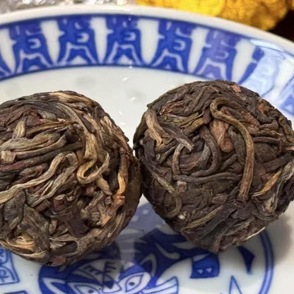 2020 Bingdao Ancient Tree Dragon Ball Raw Pu-erh Tea, 500g, from Yunnan