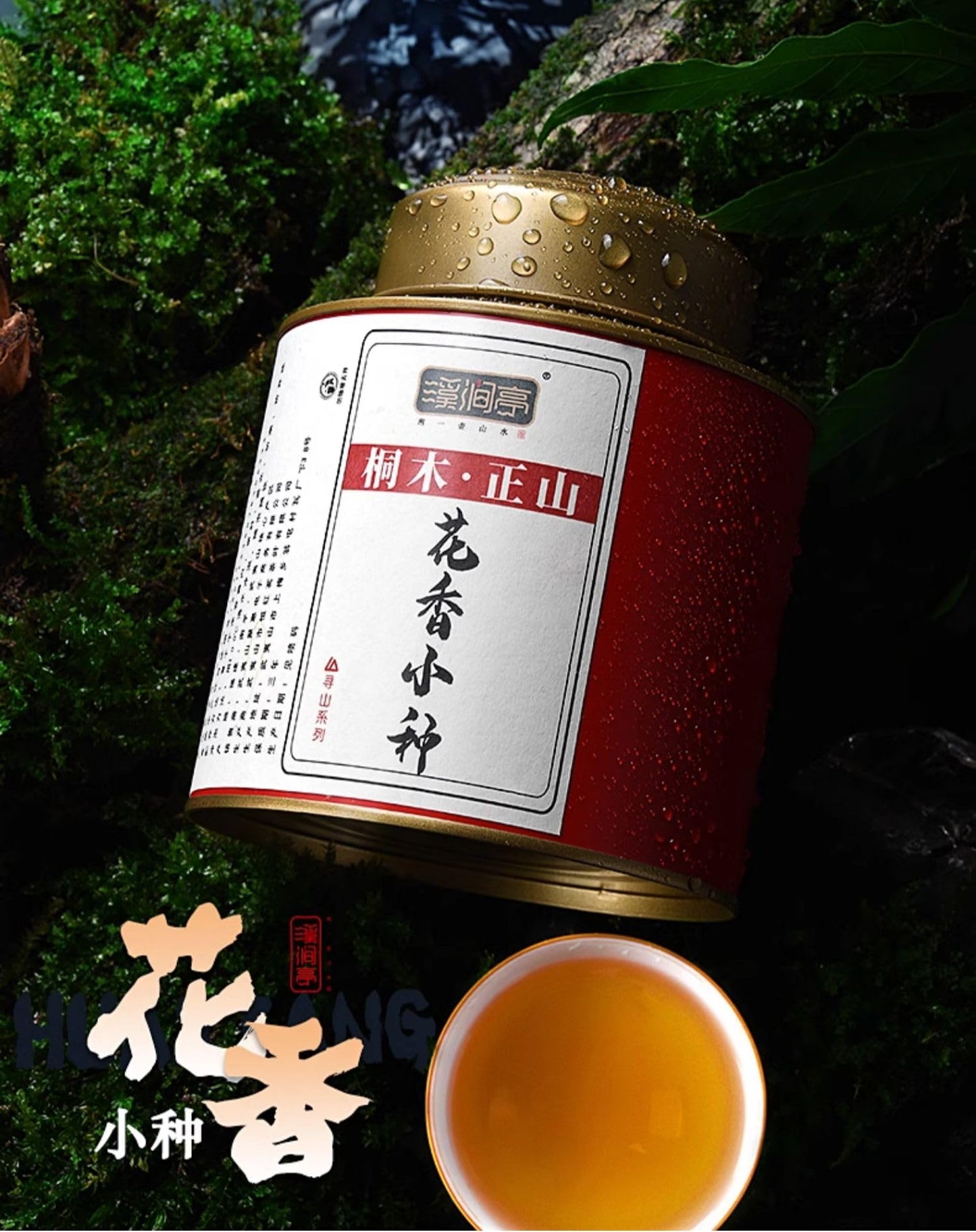 Wuyi Black Tea 武夷紅茶,正山小种,125*4,Shipped from China