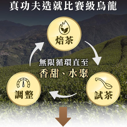 Taiwan unique tea,Oolong tea formulated by competition grade tea masters-Shanlinxi,75g*8