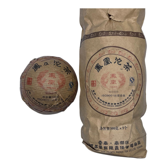 2008 Phoenix Tuo Raw Pu-erh Tea, 100g*5, from Yunnan