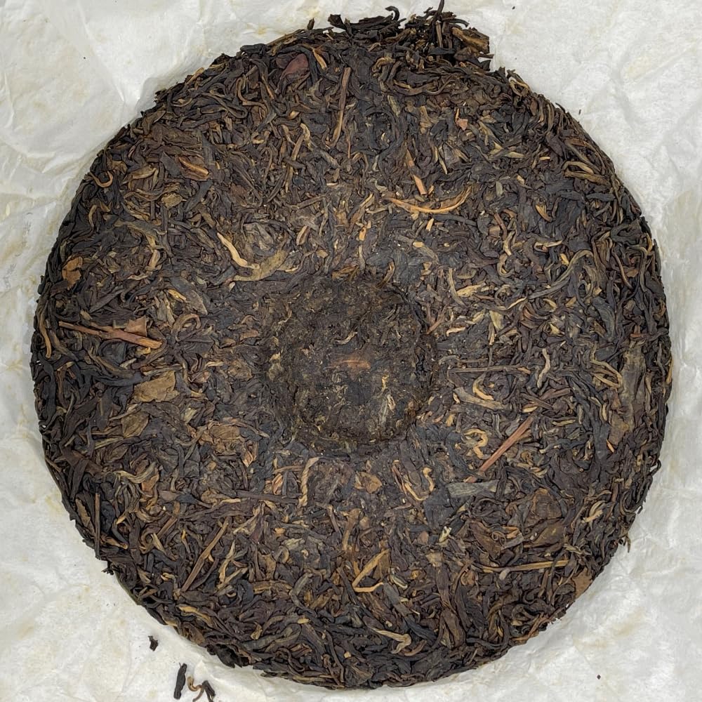 Pu-Erh tea,2011,SIX FAMOUS TEA MOUNTAIN,Colorful Green,357,Raw