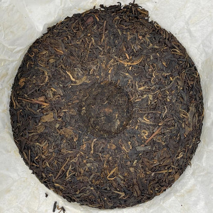 Pu-Erh tea,2011,SIX FAMOUS TEA MOUNTAIN,Colorful Green,357,Raw