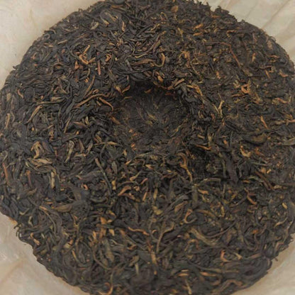 1980s Vintage "Zen Tea One Flavor" (Chan Cha Yi Wei) Aged Pu-erh Tea Cake 357g