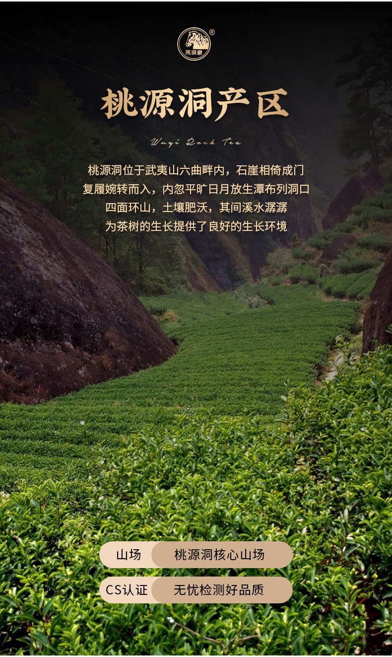 Wuyi Rock Tea Rougui 100g Black Canister