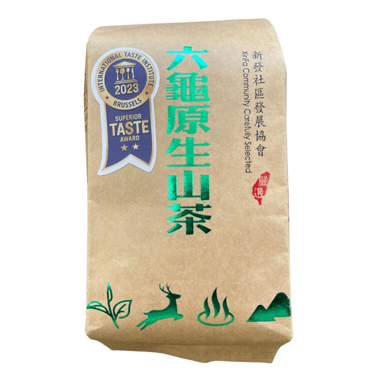 Taiwan indigenous wild tea,六龜原生山茶 Xinfa Community,Fragrant type Oolong tea,75g*4