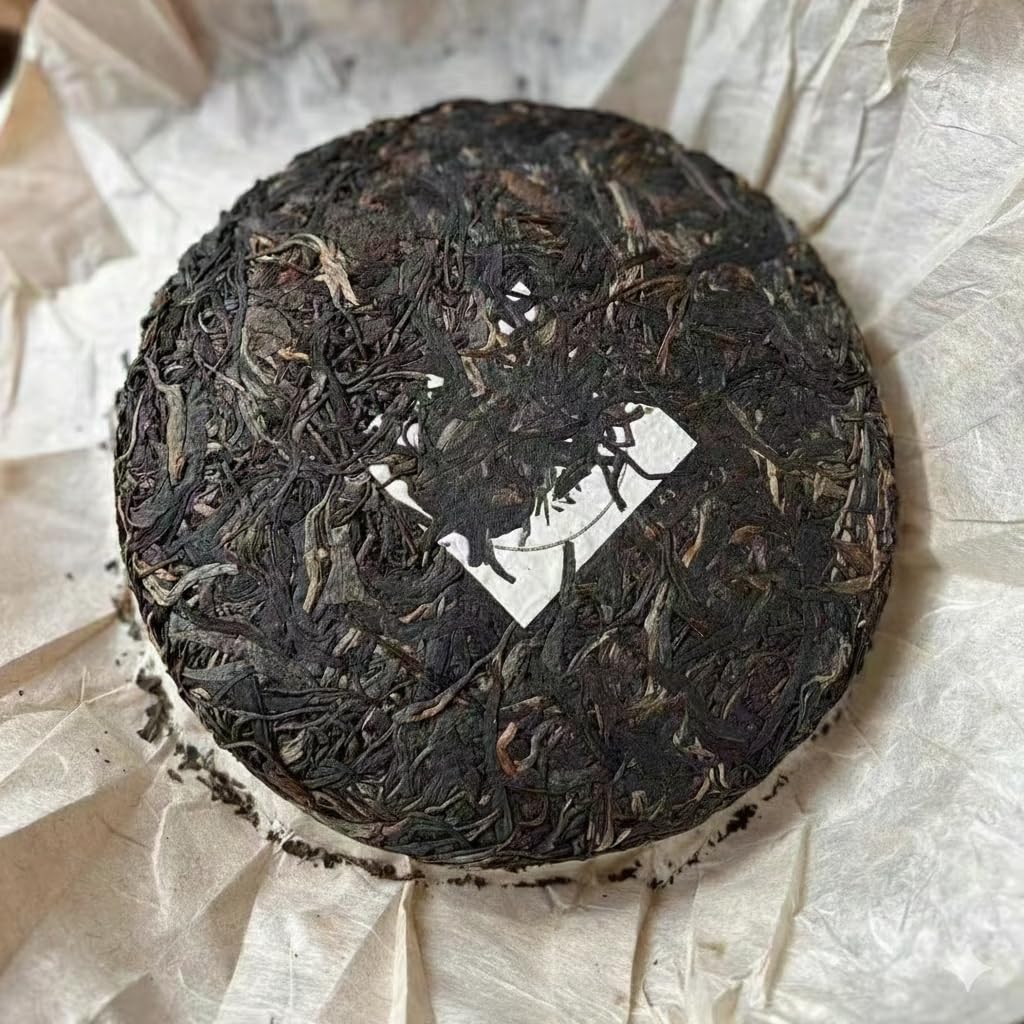 2005 Raw Pu-erh Tea Cake, Spring Tips Wild Leaves, 357g, from Yunnan