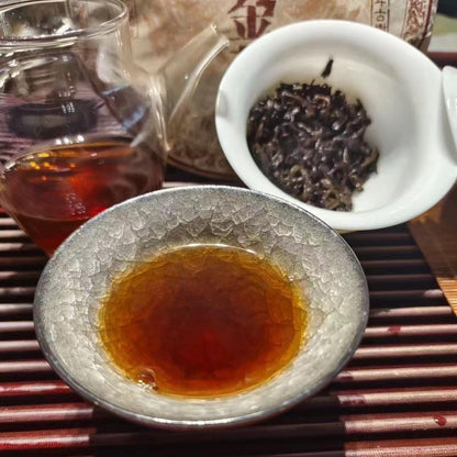 Pu-Erh tea,2002,Mansong Golden Bud,357g,Ripe